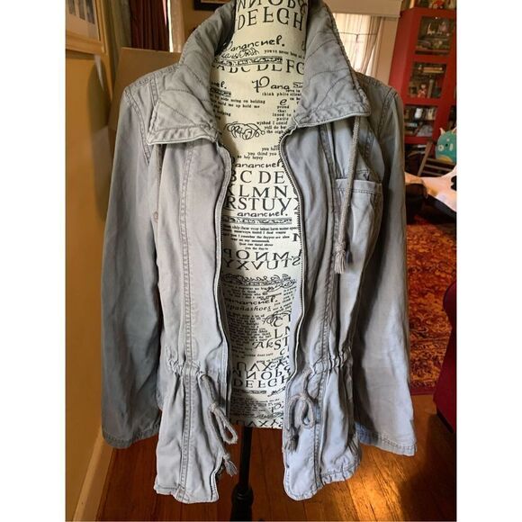 Banana Republic Olive Green Military Jacket - Picture 8 of 9